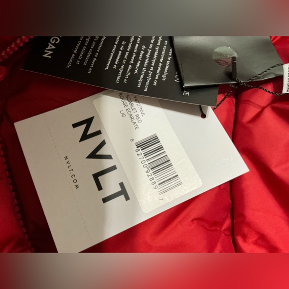 NVLT Cire Wonder Puffer in Scarlett Red Size Large NWT - Picture 11 of 15